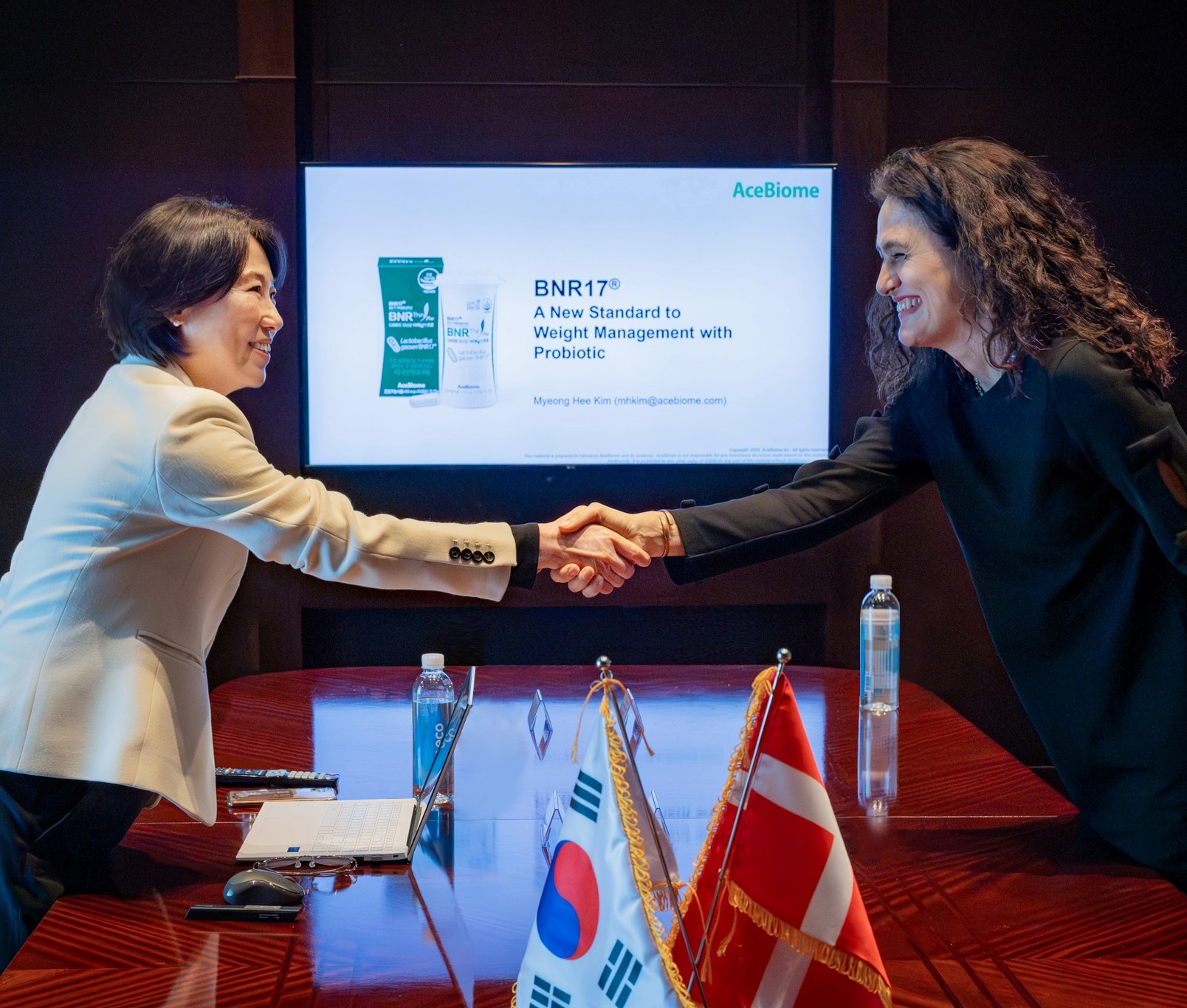 에이스바이옴, 글로벌 바이오 기업 노보네시스와 전략적 협력 강화